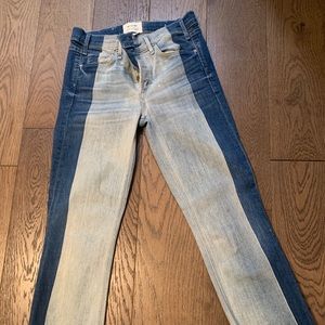 Two tone blue McGuire jeans